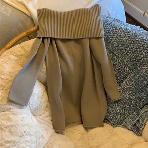 Lulu’s off the shoulder sweater dress
